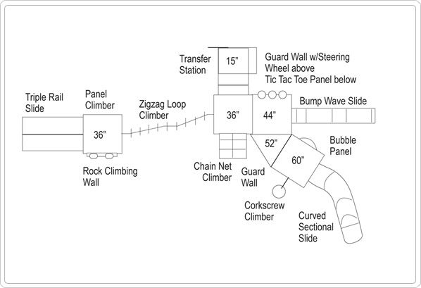 Alicia 911-132B 47_2d commercial playground equipment, playground equipment, outdoor playground equipment