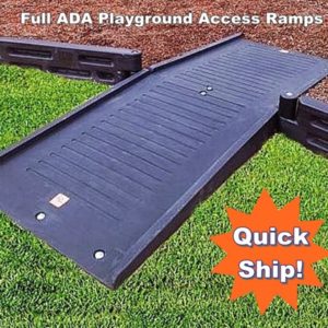 Borders - Playground-ADA-Full-Mount-Ramp Plastic Borders, ADA Full Mount Ramp