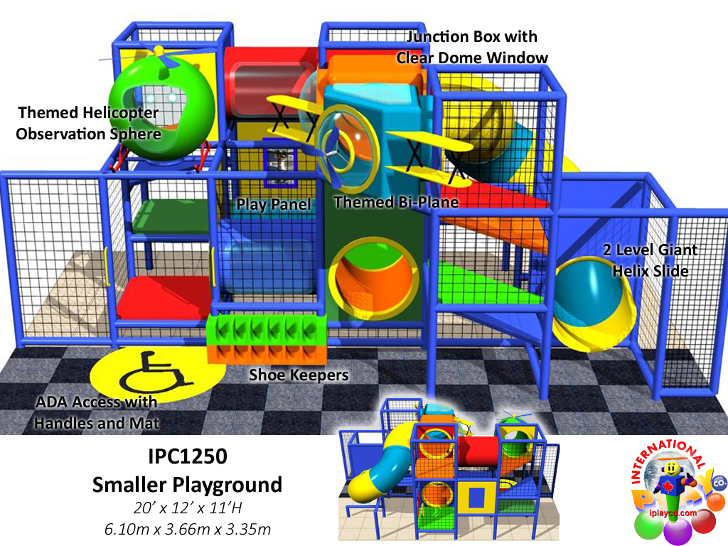 IPC1250, Indoor Playground Equipment, Contained Play Equipment