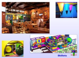 Restaurant Installations - Indoor Playground Equipment - Skillets