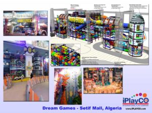 Shopping Center and Retail Installations - Dream-Games-Setif-Mall-Algeria