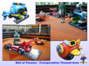 Shopping Center and Retail Installations - Mall of Panama - Transport Themed 2011