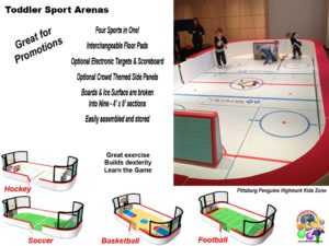 Toddler-Interactive Events, Sports Arenas