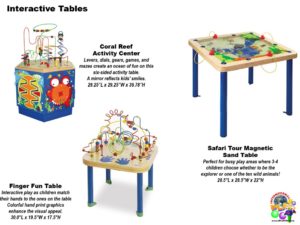 Toddler-Interactive Events Tables