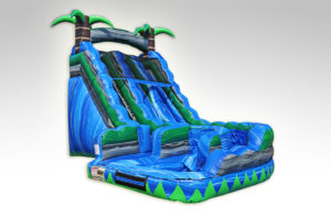Inflatables Combo WS 1065 Blue Crush Curvy, Water Slide