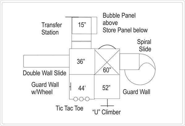 Zack 911-131B 44_2d commercial playground equipment, playground equipment, outdoor playground equipment