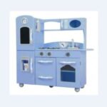 Blue Retro Kitchen for playhouse