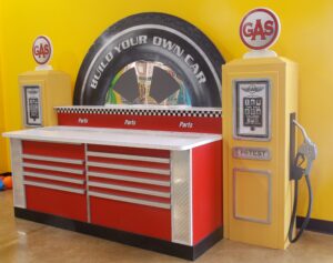 Build-A-Car Exhibit playhouse
