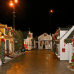 Christmas village playhouses