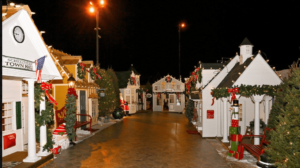 Christmas village playhouses