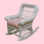 Heirloom Rocker with Cushion for playhouse