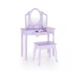 Lovely Lavender Vanity and Stool for playhouse