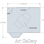 Main Street Art Gallery MS Floor Plan