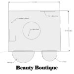 Main Street Beauty Boutique Floor Plan