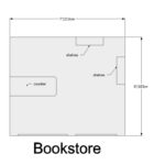 Main Street Book Store Floor Plan