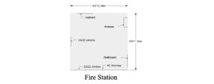 Main Street Fire Station Floor Plan