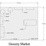 Main Street Grocery Market Floor Plan