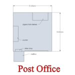 Main Street Post Office Floor Plan