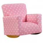 Rocker in Pink Polka Dot for playhouse