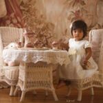 Tea Time Table and Chair Set for playhouse