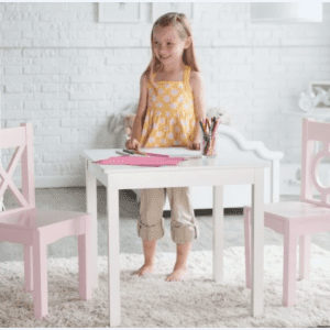 X’s and O’s Table and Chair Set for playhouse