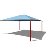 Shade Structure, Square Hip Shade