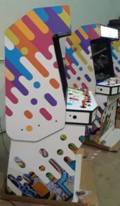 Custom video game console, custom video game, video games