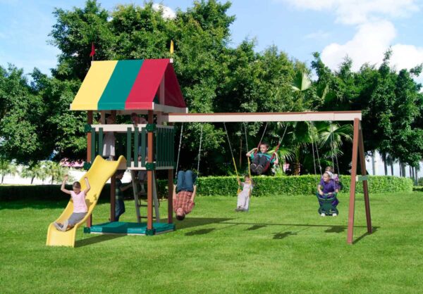 swingsets, swingset, swing sets, swing set, playset, play sets, play equipment, backyard swingset, backyard swing set