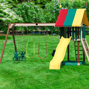 swingsets, swingset, swing sets, swing set, playset, play sets, play equipment, backyard swingset, backyard swing set