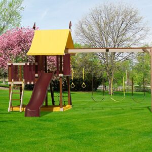 swingsets, swingset, swing sets, swing set, playset, play sets, play equipment, backyard swingset, backyard swing set