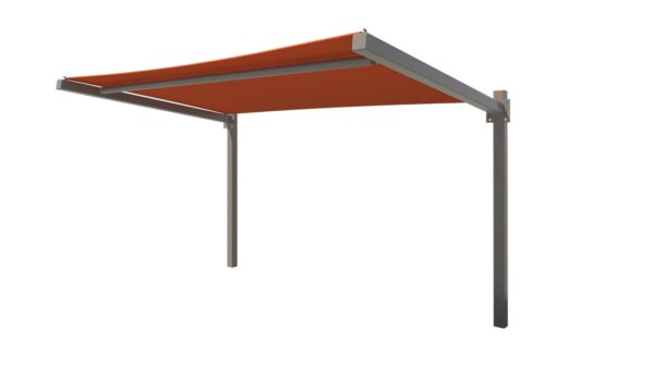 dugout cantilever shade, standard cantilever shade, suspended cantilever shade, T-cantilever shade, shade structure, commercial shade structure, sail structure, custom shade structure, Commercial shade structures, shade canopy
