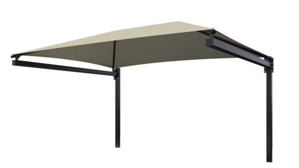 hanging cantilever shade, square cantilever umbrella shade, shade structure, commercial shade structure, sail structure, custom shade structure, Commercial shade structures, shade canopy
