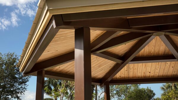 hexagon shelter, square duo top shelter, square shelter, commercial shelter, shade structure, commercial shade structure, shelter structure, custom shade structure, Commercial shelter structure, park shelter