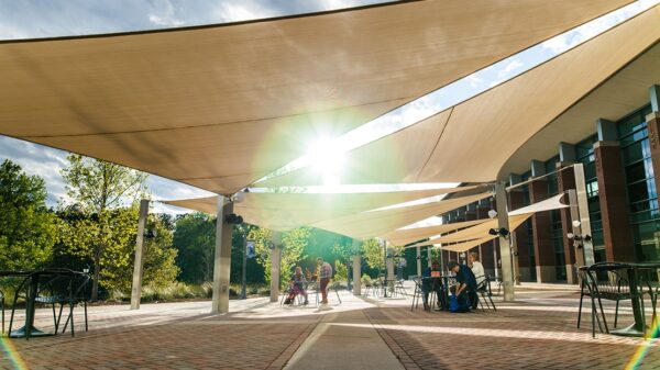 sail hyperbolic shade, multi dome shade, shade structure, commercial shade structure, sail structure, custom shade structure, Commercial shade structures, shade canopy