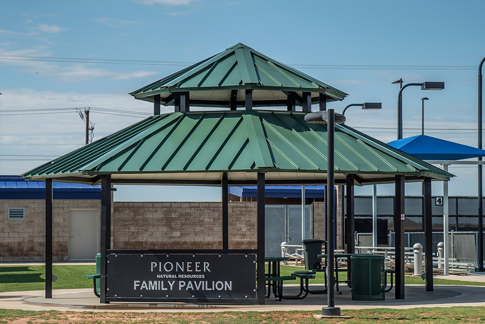 octagon duo top shelter, octagon shelter, hexagon duo-top shelter, hexagon shelter, square duo top shelter, square shelter, commercial shelter, shade structure, commercial shade structure, shelter structure, custom shade structure, Commercial shelter structure, park shelter