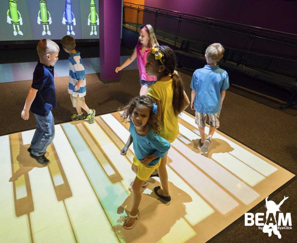 Projection Video Games, Video Games, Interactive Games, Wall Projection Video Games, Eyeclick