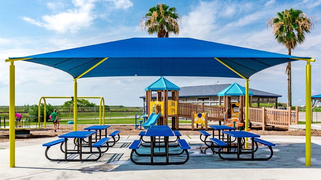 See our rectangular hip shade, commercial shade structure, sail structure, custom shade structure, shade structures, Commercial shade structures, shade canopy
