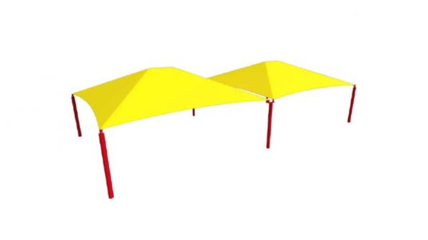 multi dome shade, shade structure, commercial shade structure, sail structure, custom shade structure, Commercial shade structures, shade canopy