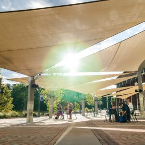 sail hyperbolic shade, multi dome shade, shade structure, commercial shade structure, sail structure, custom shade structure, Commercial shade structures, shade canopy