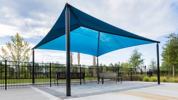 square hip shade, square shade structure, hip shade, commercial shade structure, sail structure, custom shade structure, shade structures, Commercial shade structures, shade canopy