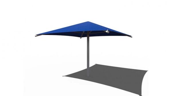 square umbrella shade, shade structure, commercial shade structure, sail structure, custom shade structure, Commercial shade structures, shade canopy