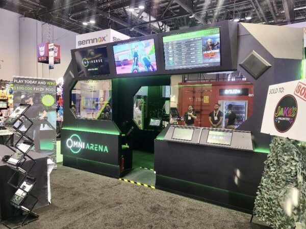 See our Omni Arena, Omni One, Video Games, Virtual Reality, VR, video game virtual reality, virtual reality video game, virtual reality video games, fec, family entertainment center,