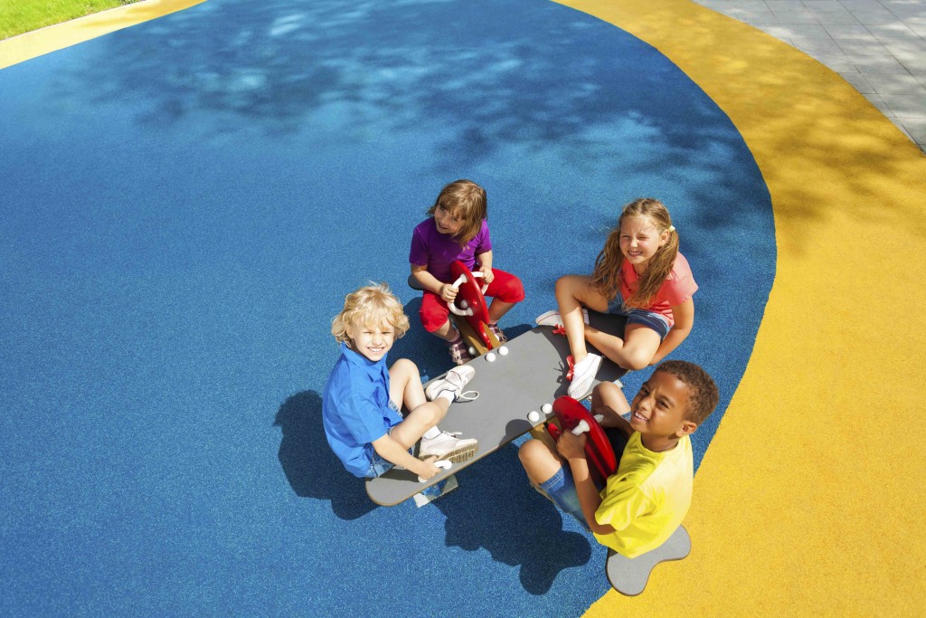 pip, poured in place, poured in place surfacing, ewf, engineered wood fiber, synthetic turf, synthetic grass, playground ground cover, artificial grass, artificial turf, playground safety surfacing