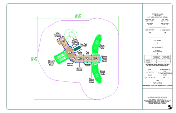 Child Works CW-0062 - Modular Playground Equipment - Image 5