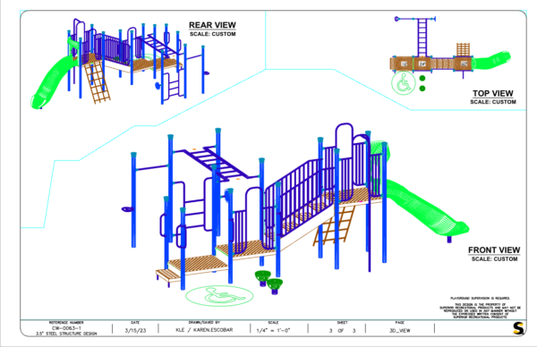 Child Works CW-0063-1 - Modular Playground Equipment - Image 4