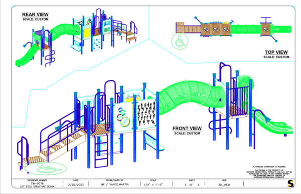Child Works CW-0076 - Modular Playground Equipment - Image 5