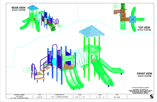 Child Works CW-0005 - Modular Playground Equipment - Image 7