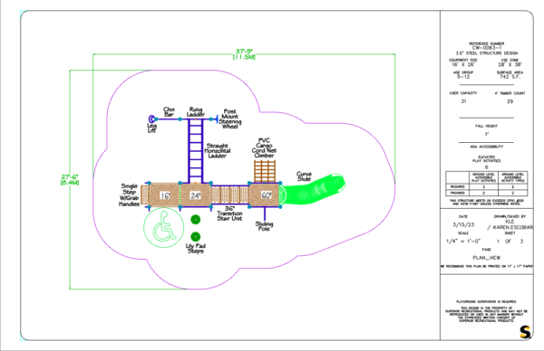Child Works CW-0063-1 - Modular Playground Equipment - Image 5
