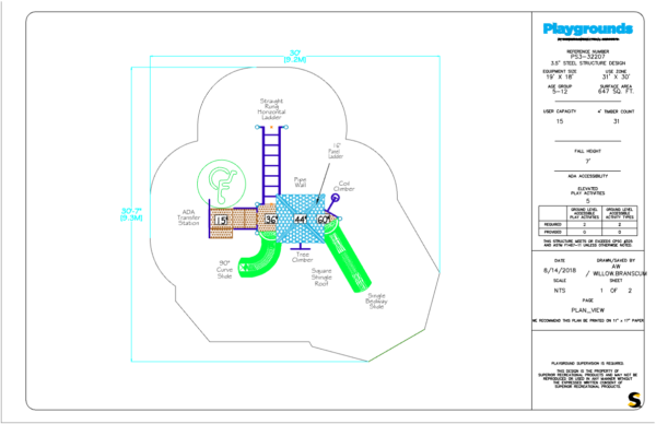 Child Works PS3-32207 (QUICK) - Modular Playground Equipment - Image 8