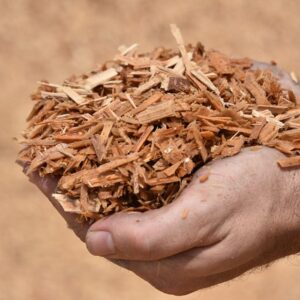 See engineered wood fiber, EWF, playground groundcover, safety surfacing, playground safety surfacing, playground pillow